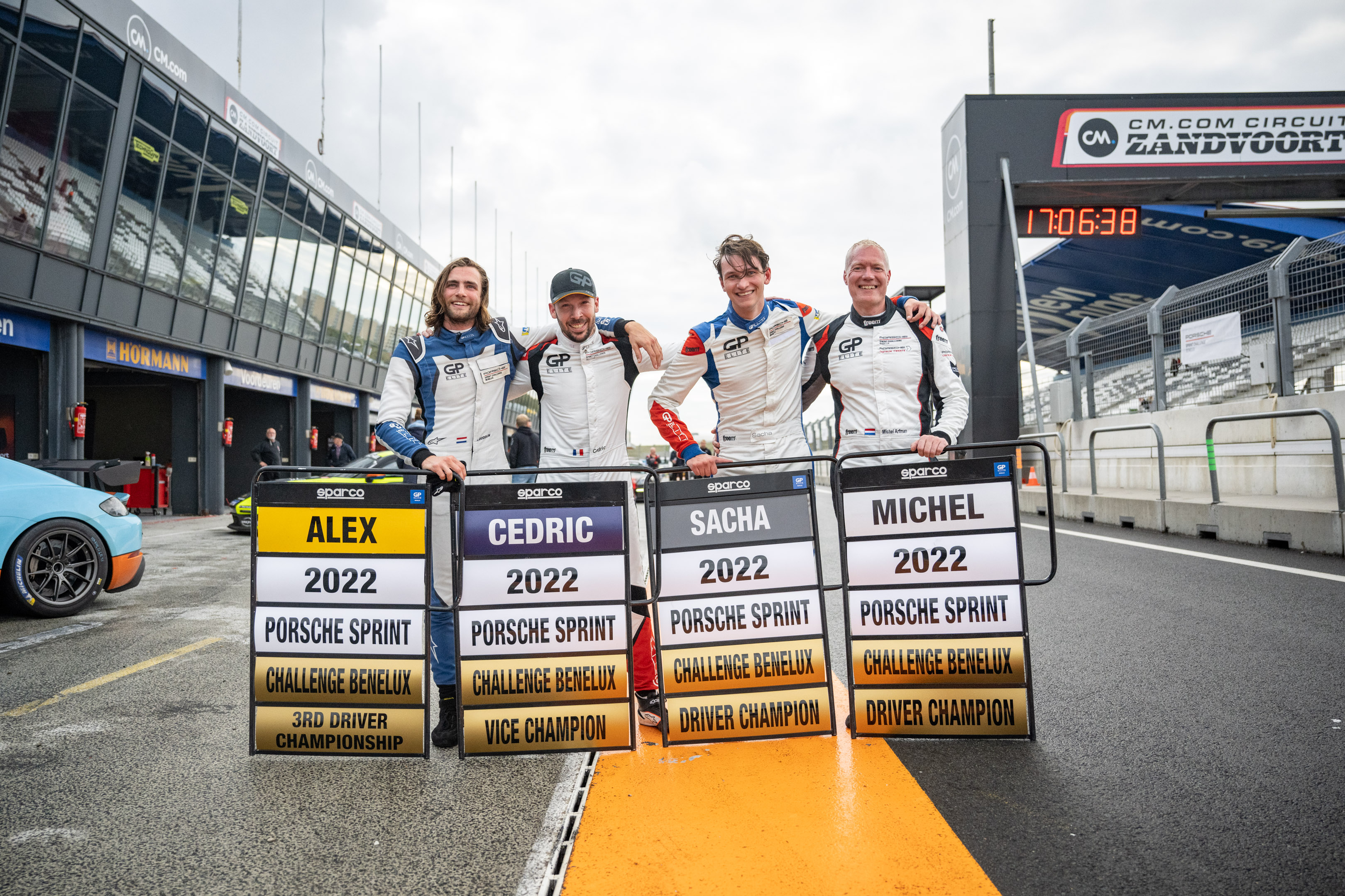 Porsche Sprint Challenge Benelux, Team GP Elite