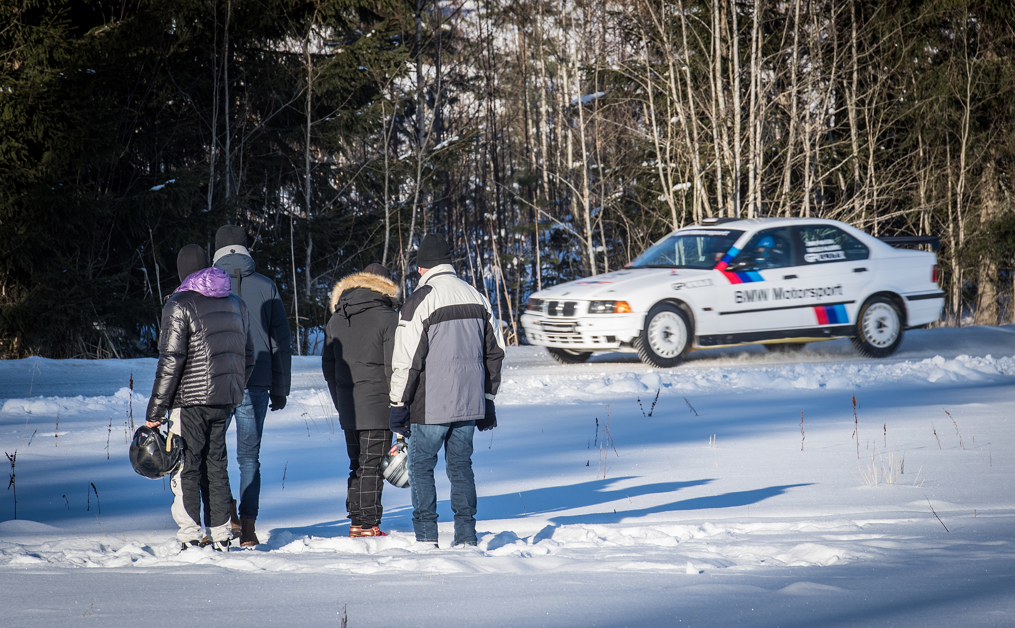 Rallytraining in Finland