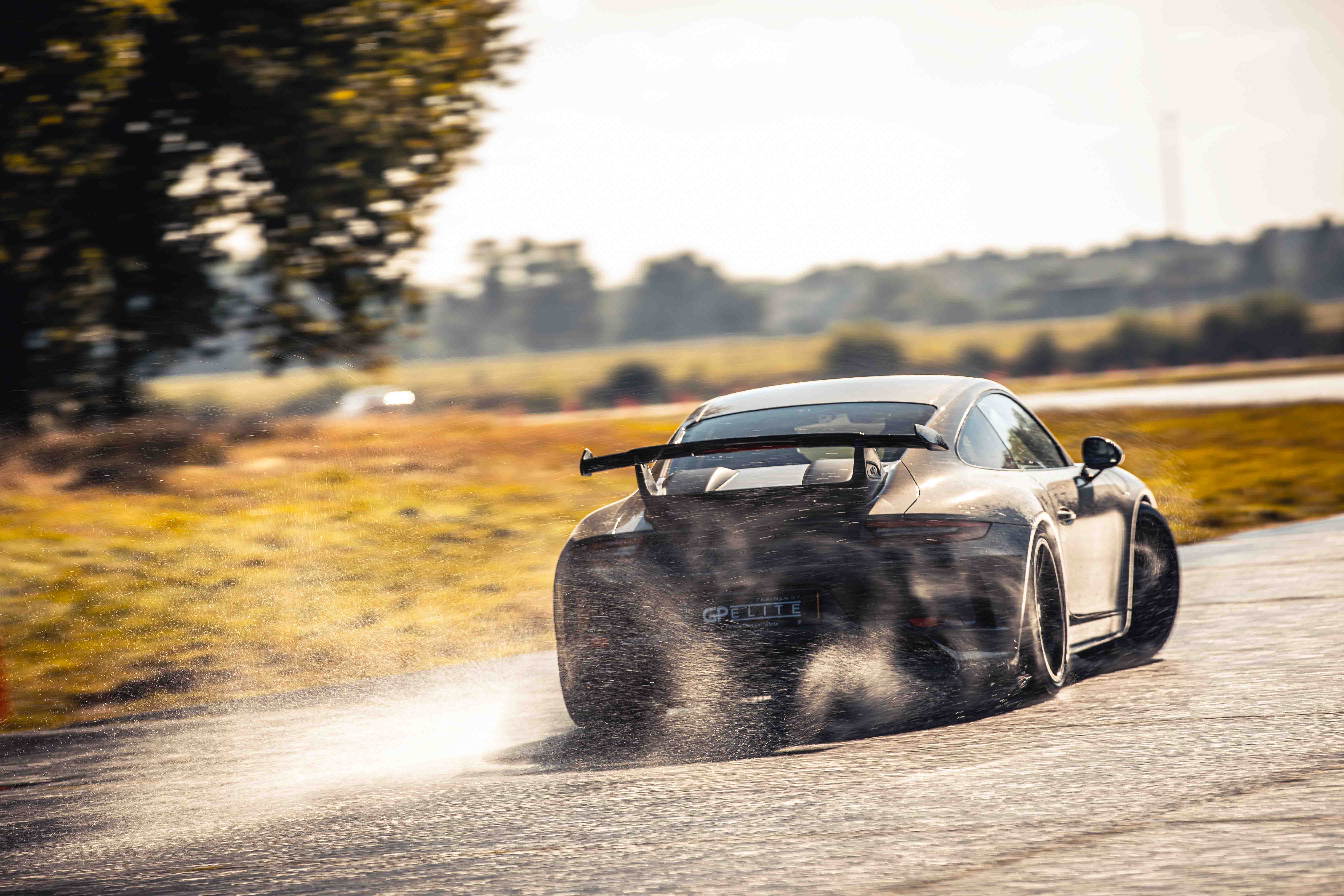 Porsche 911 GT3 op Drifttraining 2 