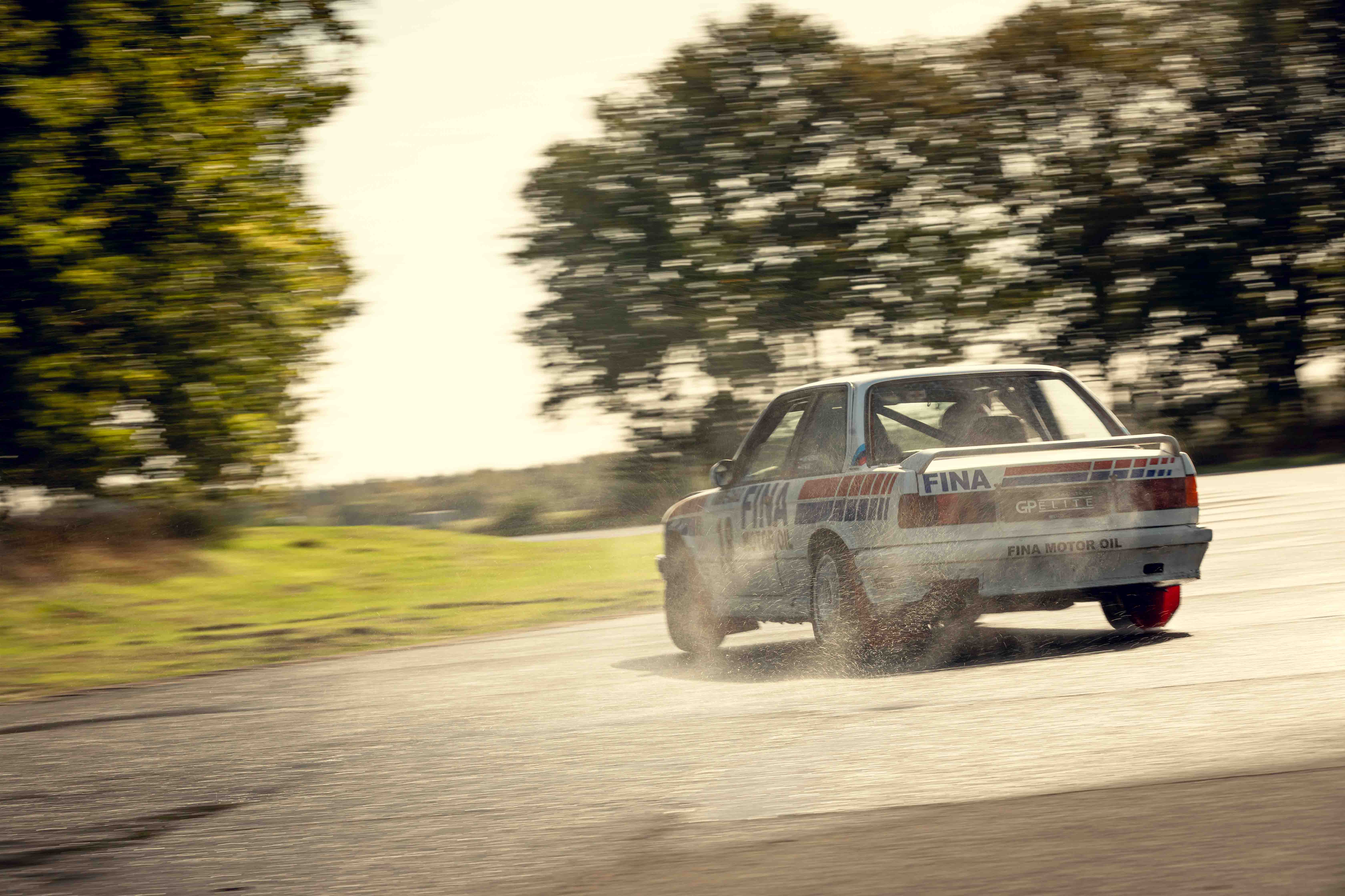 BMW E30 op Drifttraining 2 Weeze