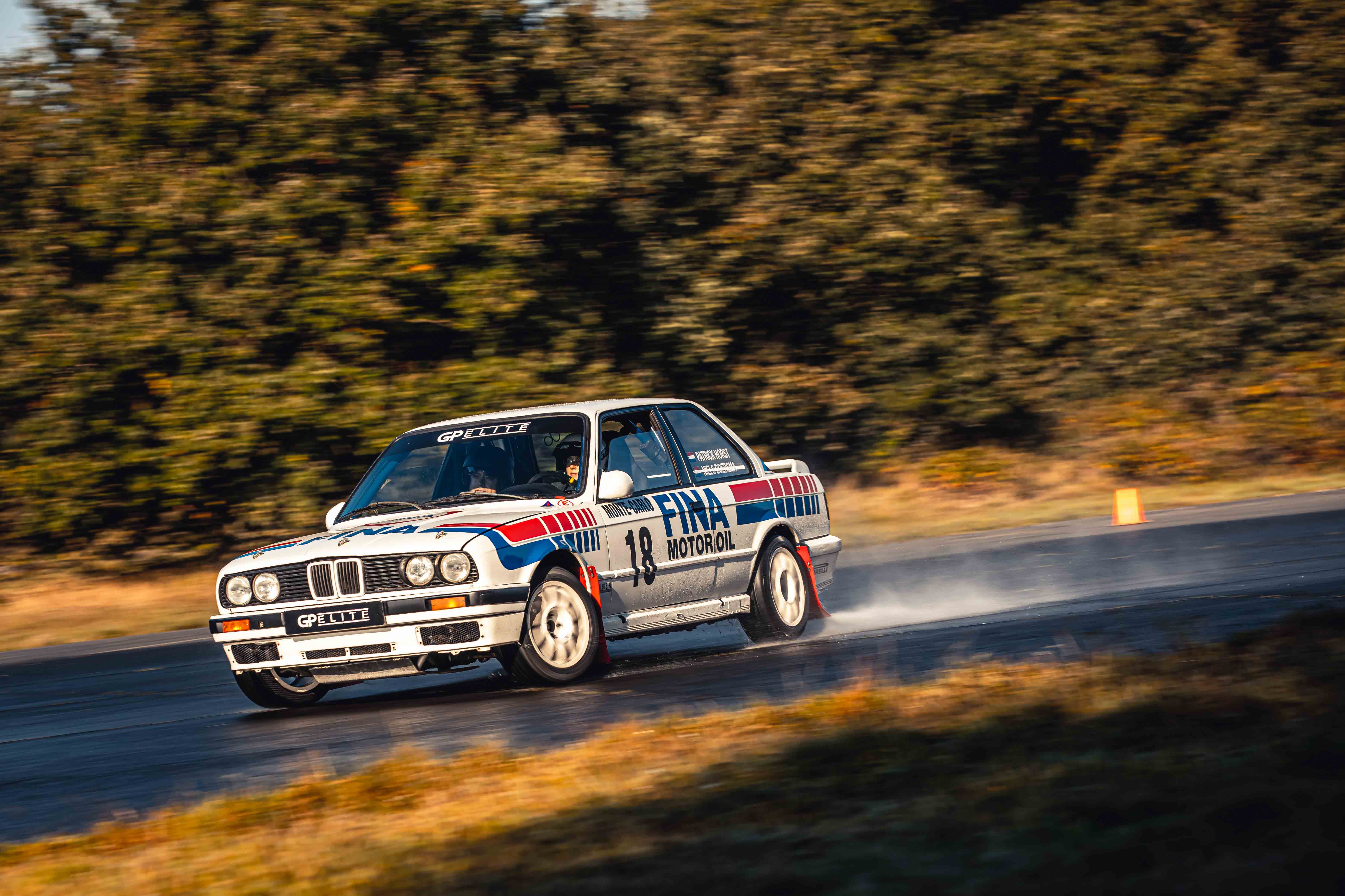 BMW E30 op Drifttraining 2 Weeze